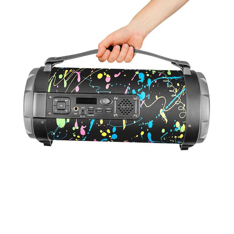 Caixa de Som Multilaser SP362 Pulse Bazooka Paint Blast II 120W